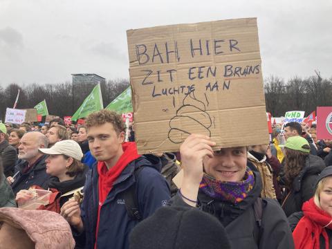 Ugh, something smells here. Photo: Marije ten Brink
