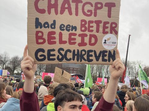 ChatGPT would have written a better policy. Photo: Marije ten Brink