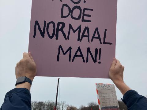 Eppo, act normal, man! Photo: Marije ten Brink