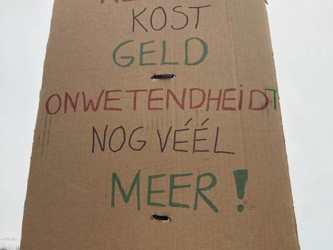 Knowledge costs money, but ignorance costs much more! Photo: Marije ten Brink